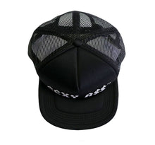 Load image into Gallery viewer, &quot;THE HOLLABACK HAT&quot; BLACK/WHITE
